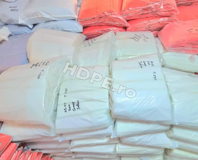 SACOSE MARI 10 KG DIN PLASTIC LDPE DIRECT DE LA FABRICA