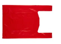 Pungi tip maieu din plastic si biosegradabile red light